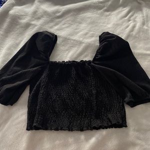 H&M Puff Sleeve Top